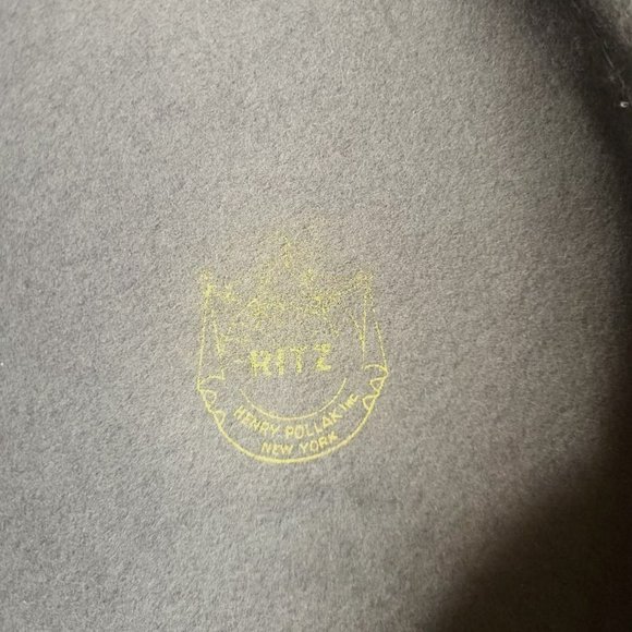 Vintage 1950’s Gray Felt Eva Mae Mode Women's Hat with Satin Accent - Picture 11 of 12